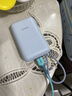 小米（MI）【3C認證】小米充電寶移動(dòng)電源 10000 自帶線(xiàn)雙向快充口袋版 電源 灰藍色可上飛機/火車(chē) 曬單實(shí)拍圖