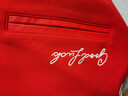 安踏（ANTA）好事發(fā)生紅外套男女同款春季保暖棒球服夾克刺繡情侶款女神節禮物 【好事發(fā)生系列新年棒球服】紅/白-1 無(wú)袖章常規款 XL 曬單實(shí)拍圖