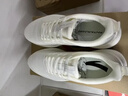 安踏（ANTA）男鞋運動(dòng)鞋子男款輕跑春季跑步鞋男士皮網(wǎng)鞋緩沖通勤旅游鞋 象牙白 -2 42 -8.5 曬單實(shí)拍圖