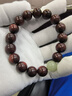 月印百川【新年禮物】小葉紫檀手串文玩佛珠男女款和田玉手鏈約12mm 曬單實(shí)拍圖