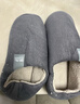 回力全包棉鞋男女士室內外穿冬季防滑棉拖鞋HLX0233灰色42-43碼 曬單實(shí)拍圖