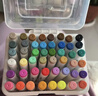真彩（TRUECOLOR）48色軟頭丙烯馬克筆小學(xué)生幼兒園兒童美術(shù)專(zhuān)用畫(huà)筆不透色可疊色硬頭可水洗無(wú)毒桶裝涂鴉ZCA-9189 曬單實(shí)拍圖