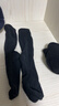 立形計襪子男100%純棉冬季長(cháng)襪子加長(cháng)加厚高筒襪長(cháng)筒及膝加絨保暖小腿襪 曬單實(shí)拍圖