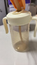小土豆（potato）兒童水杯PP牛奶杯直飲吸管杯幼兒園開(kāi)學(xué)2歲以上 330ml晨橘黃 曬單實(shí)拍圖
