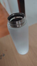 京東京造保溫杯 水杯子男女兒童學(xué)生316不銹鋼【一鍵彈蓋】白色480ml 曬單實(shí)拍圖