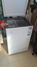 海爾（Haier）100L單溫冰柜小型家用小冰柜減霜一級能效冷藏冷凍轉換深冷冷柜小冰箱BC/BD-100GHW9D國家補貼 曬單實(shí)拍圖