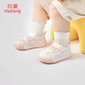 牧童學(xué)步鞋夏季透氣單網(wǎng)寶寶鞋男嬰兒鞋軟底防滑面包鞋女 櫻粉 16 曬單實(shí)拍圖