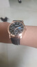 【網(wǎng)紅爆款】商務(wù)腕表石英運動(dòng)表休閑皮帶男女手表 黑色 曬單實(shí)拍圖