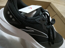 安踏晴空丨跑步鞋子男輕便減震運動(dòng)鞋男舒適通勤慢跑鞋男鞋休閑鞋 【網(wǎng)面】基礎黑/紙莎白-4 44 (男) 曬單實(shí)拍圖