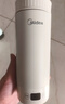 美的（Midea）便攜式電熱水杯 電熱水壺 保溫燒水杯 350ml迷你便攜式旅行出差 智能恒溫加熱杯 316L不銹鋼 0.35L 【精準控溫】MK-DB35X22 曬單實(shí)拍圖