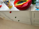 豫倍易客廳斗柜靠墻柜臥室床頭柜抽屜多斗柜儲物收納柜家具 二斗40cm寬-送彩色拉手 白色 曬單實(shí)拍圖
