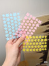 護妍天使（DermaAngel）炫彩痘痘貼48貼遮瑕凈痘星星貼可愛(ài)愛(ài)心卡通starface 曬單實(shí)拍圖