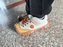 泰蘭尼斯春季兒童平衡車(chē)鞋男童運動(dòng)鞋女童防踢童鞋兒童跑步鞋 白黃 26 內長(cháng)17.0cm適合腳長(cháng)16.0 曬單實(shí)拍圖