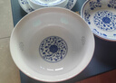 富玉景德鎮高顏值青花瓷玲瓏餐具套裝高級感喬遷家用輕奢陶瓷碗碟 萬(wàn)壽蓮套裝（釉下彩） 29頭 曬單實(shí)拍圖