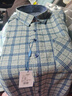 馬尼亞袋鼠冬季加絨保暖襯衫男士格子襯衣長(cháng)袖加厚男裝秋冬季中老年爸爸裝上 9908 2XL 曬單實(shí)拍圖
