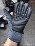 華能麒手套男士秋冬季騎行電動(dòng)車(chē)加絨防風(fēng)防潑水保暖女士觸屏棉滑雪手套 3D彎指男女款-深黑 【加絨加厚+防風(fēng)防水+騎行推薦】 曬單實(shí)拍圖