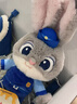 迪士尼（Disney）瘋狂動(dòng)物城朱迪斜挎包兔子玩偶包毛絨玩具情人節禮物女孩生日禮物 曬單實(shí)拍圖