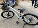 京東京造靈躍山地自行車(chē)京東自營(yíng)8-12-13歲兒童自行車(chē)學(xué)生變速22寸鴿子灰 曬單實(shí)拍圖