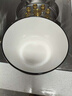 唯銘諾（WEIMINGNUO）北歐簡(jiǎn)約陶瓷飯碗家用米飯碗餐具套裝碗碟套裝鉆石4.5英寸碗6只裝 曬單實(shí)拍圖
