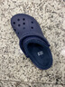 卡駱馳（CROCS）貝雅克駱格保暖拖鞋|205969 深藍-463 41/42(260mm)  曬單實(shí)拍圖