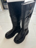 天美意長(cháng)靴英倫顯瘦騎士靴時(shí)裝時(shí)尚女靴新款 黑色 37 曬單實(shí)拍圖