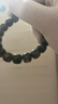 彩荷海南星月菩提手串原生態(tài)青花瓷石玉料手鏈佛珠 桶珠11*10mm 曬單實(shí)拍圖