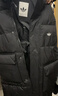 阿迪達斯（adidas）三葉草系列 中性 3S LONG DOWN U 長(cháng)款羽絨服 KC2564 黑色  L  曬單實(shí)拍圖
