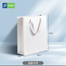 悠格碼 白色手提袋禮品袋加厚會(huì )議商務(wù)禮物袋服裝白酒茶葉購物袋送禮紙質(zhì)包裝袋子豎款中號10個(gè)裝 28*10*33cm 曬單實(shí)拍圖