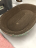 瘋狂的主人貓抓板窩碗形超大號貓抓盆不掉屑貓窩寵物貓玩具瓦楞紙貓爪板 曬單實(shí)拍圖