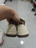 百麗小泡芙厚底增高小白鞋女輕盈運動(dòng)休閑板鞋B1831BM4 可可棕 38 曬單實(shí)拍圖