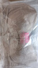 紅豆居家（Hodohome）【線(xiàn)下同款】嬰兒綿無(wú)鋼圈桑蠶絲養護文胸 淺咖 80B 曬單實(shí)拍圖