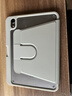 智思慧 適用Apple iPad mini A17Pro保護套8.3英寸蘋(píng)果平板mini7/6旋轉橫豎支撐透明殼硅膠防摔皮套 灰色 曬單實(shí)拍圖
