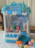 星云寶貝冰雪公主抓娃娃機大號夾公仔迷你家用兒童玩具3-12歲女孩生日禮物 冰雪公主禮盒款【合金夾+3桿操控+10布娃10扭蛋24幣】 商場(chǎng)同款大型家用女童幼兒園夾娃娃機迷你 曬單實(shí)拍圖
