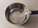 雙立人（ZWILLING）奶鍋湯鍋不銹鋼抗黃無(wú)涂層嬰兒輔食鍋一人食熱奶泡面煮面鍋18cm 曬單實(shí)拍圖