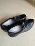 紅蜻蜓女鞋小皮鞋秋季牛皮透氣單鞋女士百搭軟底工作鞋WTB352111黑色40 曬單實(shí)拍圖
