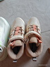 鴻星爾克（ERKE）童鞋兒童中性中大童休閑運動(dòng)高幫跑鞋65122420117蛋奶灰/霧灰棕38 曬單實(shí)拍圖