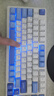 聯(lián)想（Lenovo）GK10 98W無(wú)線(xiàn)藍牙三模機械鍵盤(pán) RGB背光 全鍵熱插拔 筆記本電腦游戲辦公通用 極光系列 天空藍茶軸 曬單實(shí)拍圖