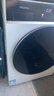 海信（Hisense）大薄荷滾筒洗衣機帶烘干一體 10公斤1.25洗凈比 阻垢活水洗 大筒徑 超薄機身 WD100E3Q2 國家補貼 曬單實(shí)拍圖