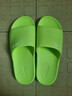 回力拖鞋男女涼拖鞋抑菌防滑浴室內外穿軟彈涼拖鞋HL0397淺綠40-41碼 曬單實(shí)拍圖