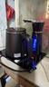 容聲全自動(dòng)上水電熱水壺電茶壺燒水壺茶臺一體茶具套裝電茶爐304不銹鋼自動(dòng)上水器泡茶壺 0.8L 黑色雙層包膠防燙-定量加水 曬單實(shí)拍圖