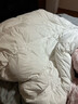 水星家紡羽絨被95%白鵝絨被子冬季加厚冬被芯雙人羽絨被220cm×240cm-1100g 曬單實(shí)拍圖