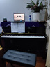 雅馬哈電鋼琴重錘88鍵專(zhuān)業(yè)考級初學(xué)者家用專(zhuān)業(yè)演奏兒童智能立式電子鋼琴 旗艦級立柜烤漆黑全配重鍵CLP785 收藏加購送豪華大禮包+教學(xué)視頻 曬單實(shí)拍圖