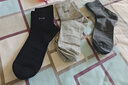 貓人6雙男士襪子男【100%純棉抑菌防臭】提花中筒襪吸汗透氣商務(wù)襪 曬單實(shí)拍圖