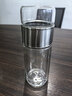 雙立人（ZWILLING）德國進(jìn)口品質(zhì)雙層玻璃杯茶水分離商務(wù)茶杯泡茶杯隔熱加厚便攜水杯 雙層玻璃茶水分離杯350ml 曬單實(shí)拍圖