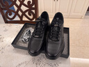 金利來(lái)（Goldlion）男鞋商務(wù)休閑鞋時(shí)尚舒適柔軟松緊帶牛皮鞋G539410008AAA帶膽41 曬單實(shí)拍圖