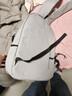 LI-NING李寧特惠簡(jiǎn)約大容量學(xué)生雙肩包初高中男女書(shū)包休閑旅行大學(xué)生背包 灰色單包 曬單實(shí)拍圖