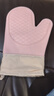 展藝硅膠手套粉色2只耐高溫防燙加厚雪花酥曲奇餅干蛋糕烘培工具新年 曬單實(shí)拍圖