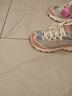 斯凱奇（Skechers）奶茶熊女鞋春厚底老爹鞋軟底百搭熊貓鞋休閑運動(dòng)鞋149238 曬單實(shí)拍圖