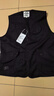 美式多口袋純棉工裝馬甲情侶坎肩男士外穿馬夾背心 黑色 2XL 曬單實(shí)拍圖