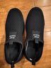 夏季新款網(wǎng)面男鞋透氣休閑運動(dòng)鞋男士一腳蹬旅游鞋套腳懶人鞋軟底 全黑色 39 【標準運動(dòng)鞋碼】 曬單實(shí)拍圖